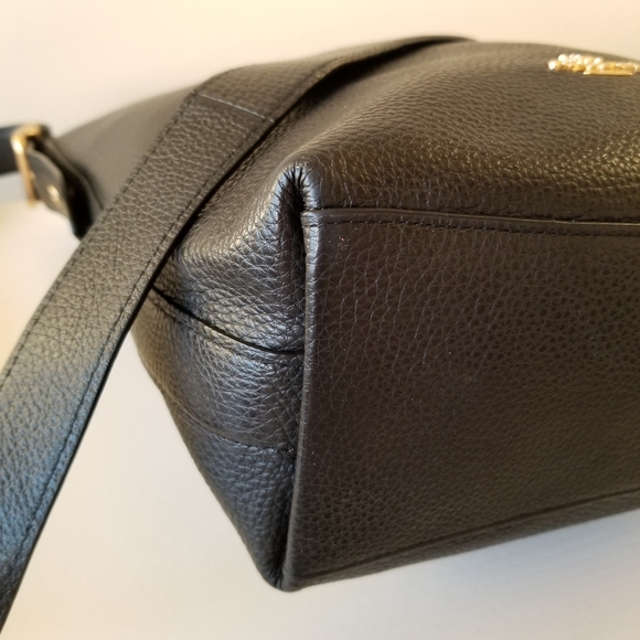 Coach Val Duffle Bag Crossbody Black - Picture 8 of 12